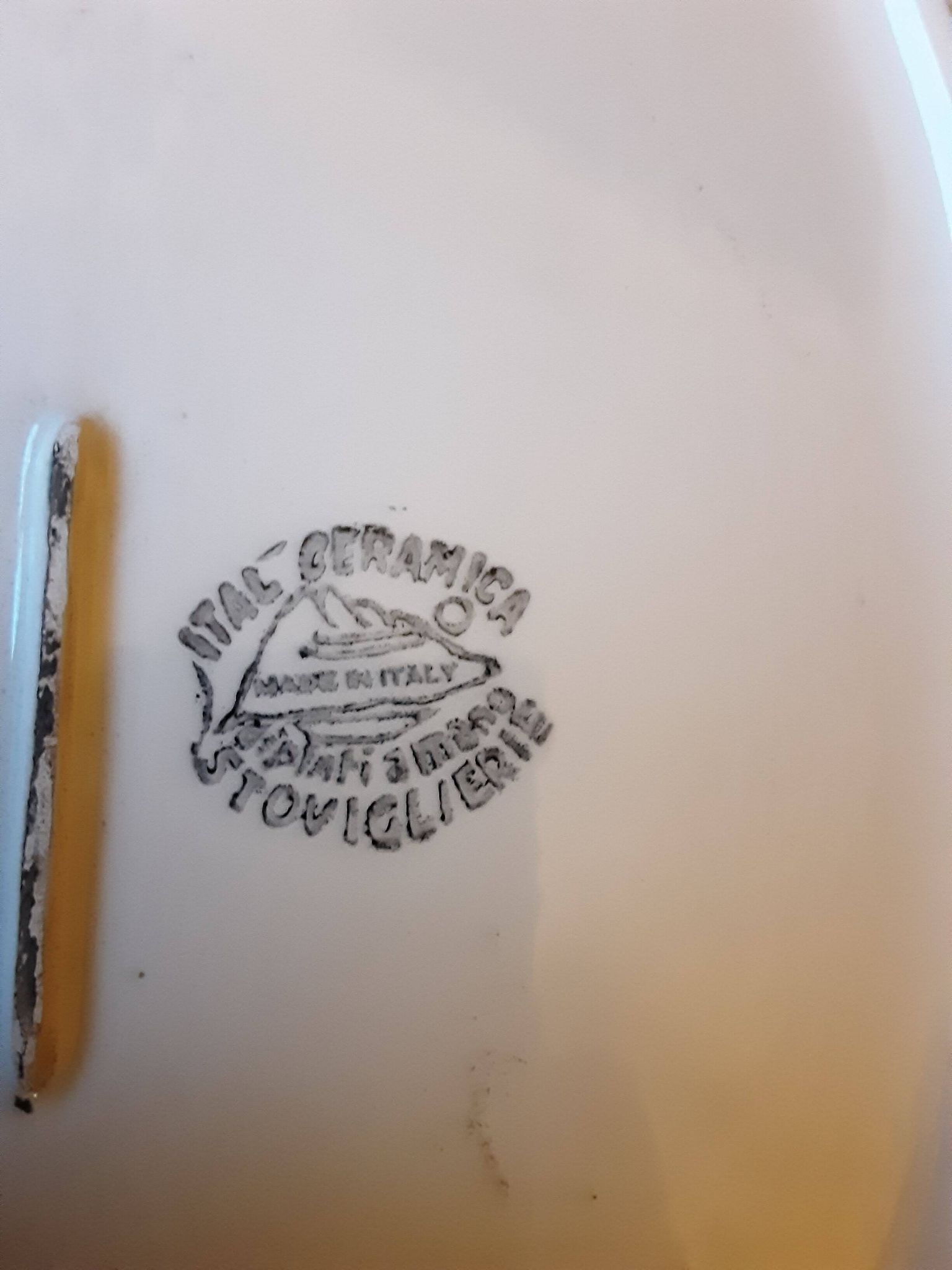 Grand plat italien Stoviglierie