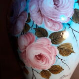 large handmade paint lamp,h84x46cm abatjour artdeco