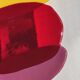 Handcrafted glass wall light