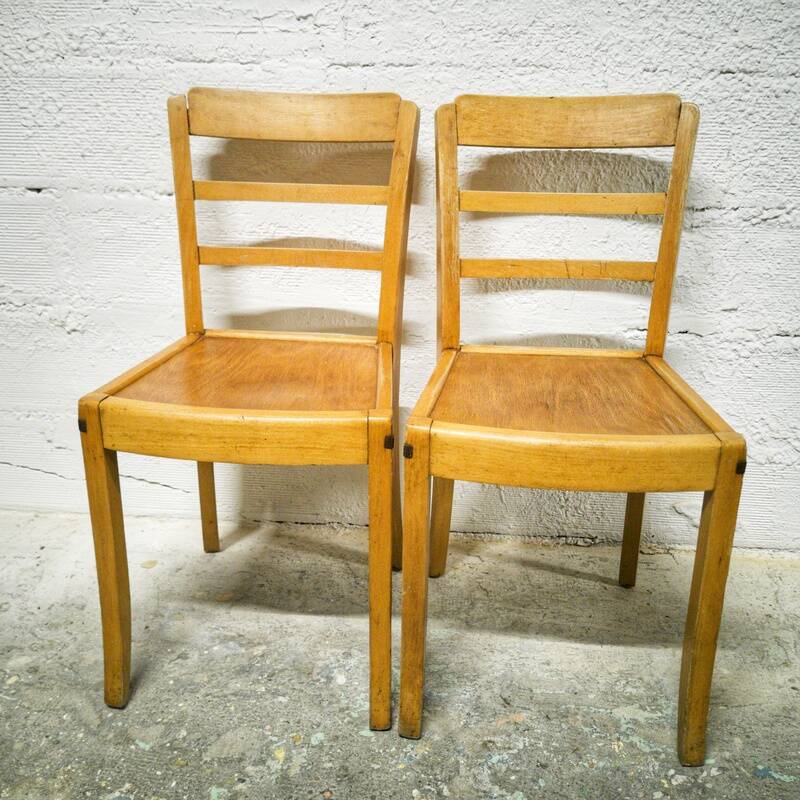 Pair of Luterma Monobloc chairs