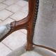 Pair of antique armchairs style Louis XV late XIXth