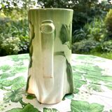 Antique Longwy Tulip Pitcher