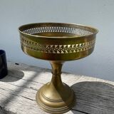 Vintage gilded footed cup