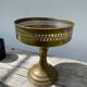 Vintage gilded footed bowl