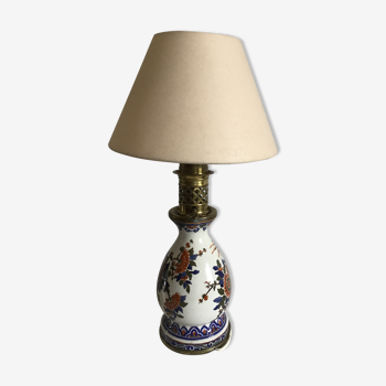 Gien earthenware lamp