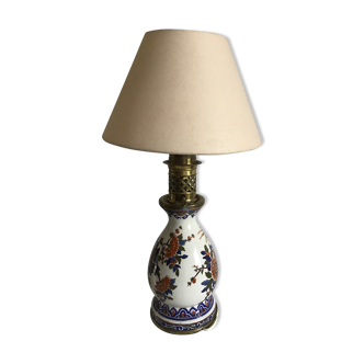 Gien earthenware lamp