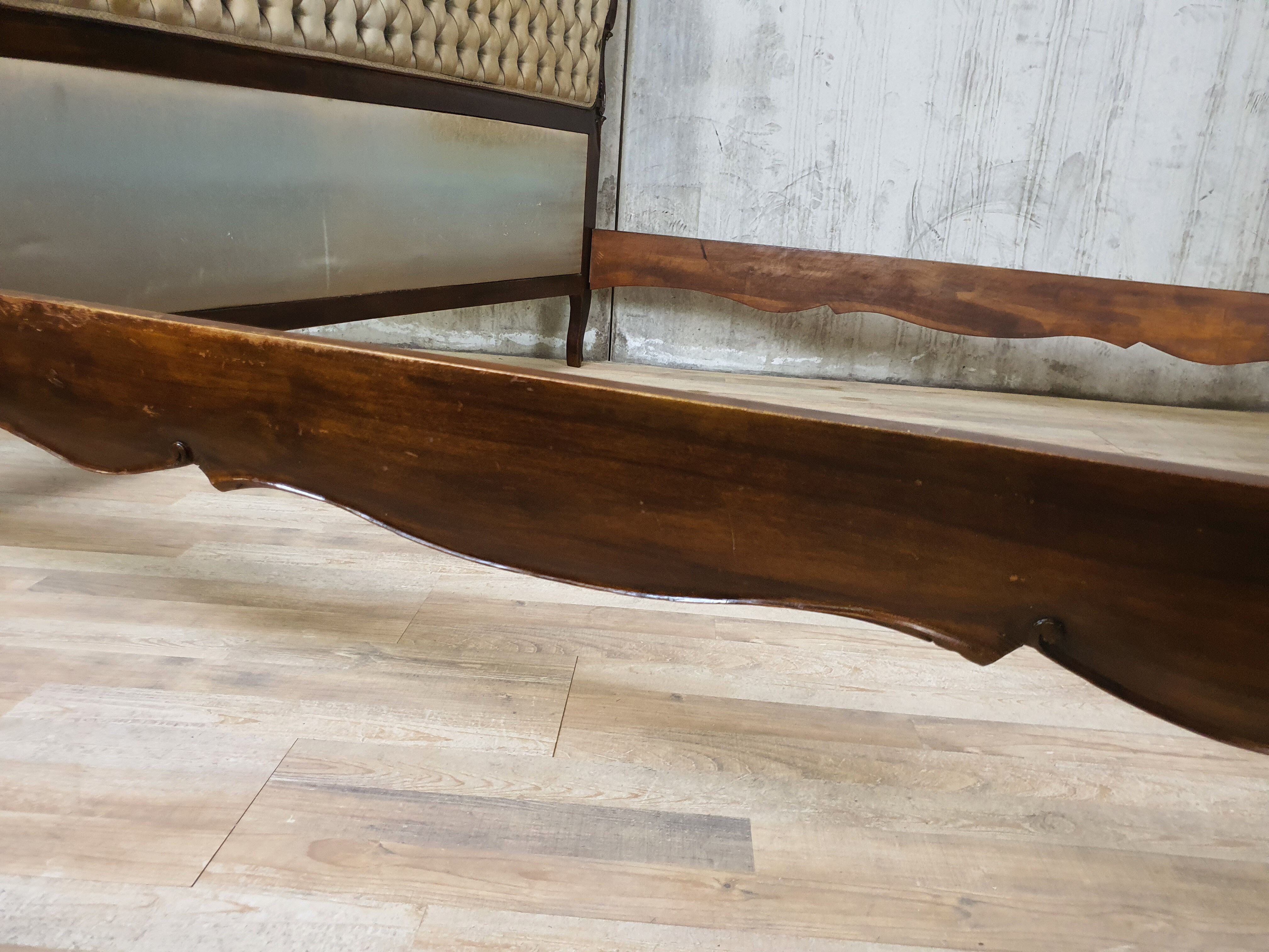 Baroque double bed - 20th century