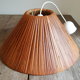 Vintage hanging in wooden slat