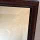 Miroir vertical en ronce de noyer 35x125cm