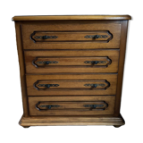 Commode en chêne massif