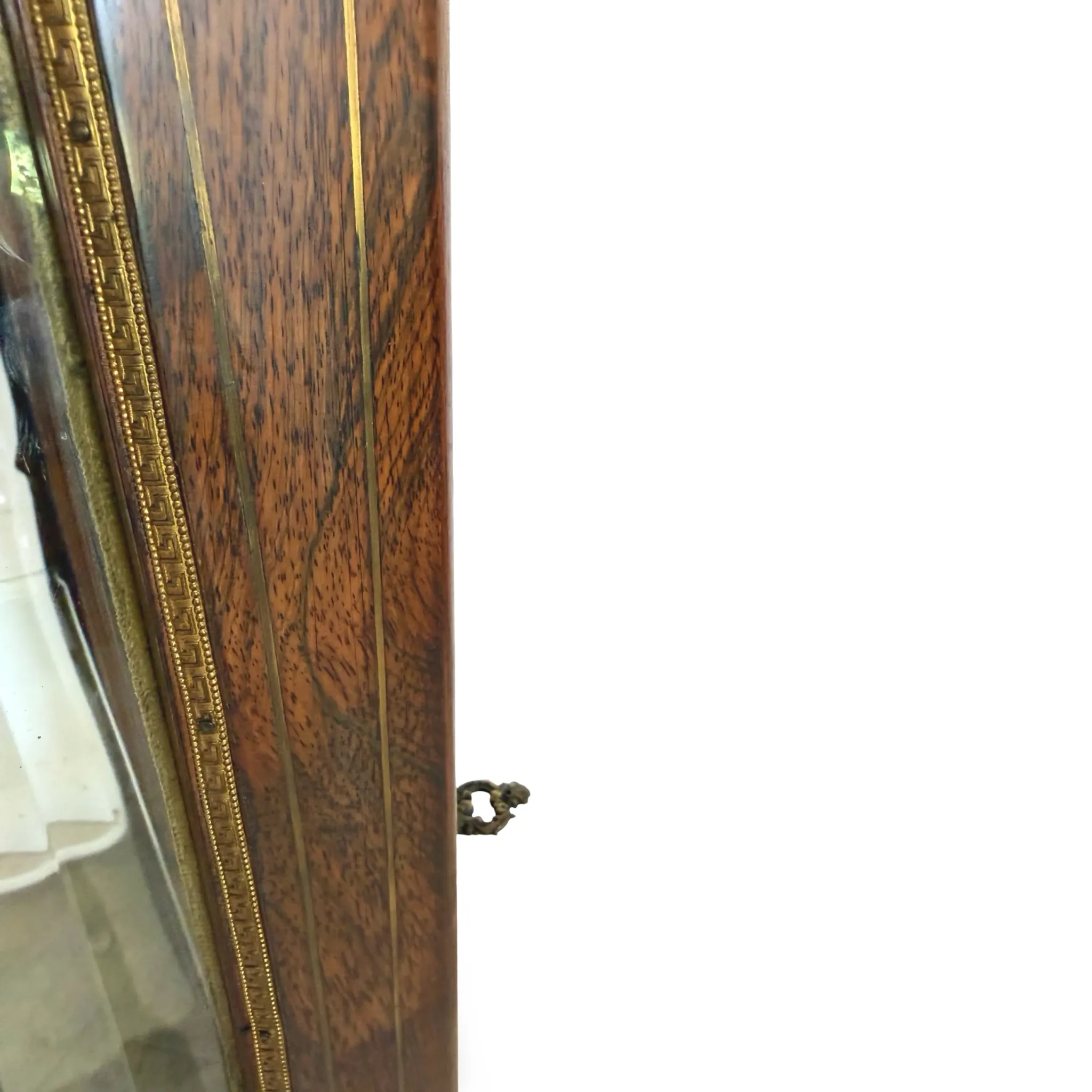 Elegant antique display cabinet, dating to 19th century