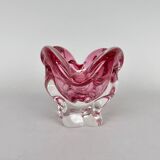Art Glass Bowl by designer Josef Hospodka for Chribska Glassworks, 1960's