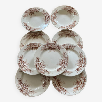 Porcelain plates "Pheasants"