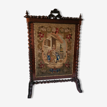 Chimney fire screen