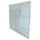 Custom industrial handcrafted mirror with authentic aged brass frame L
