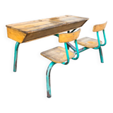 Double school desk