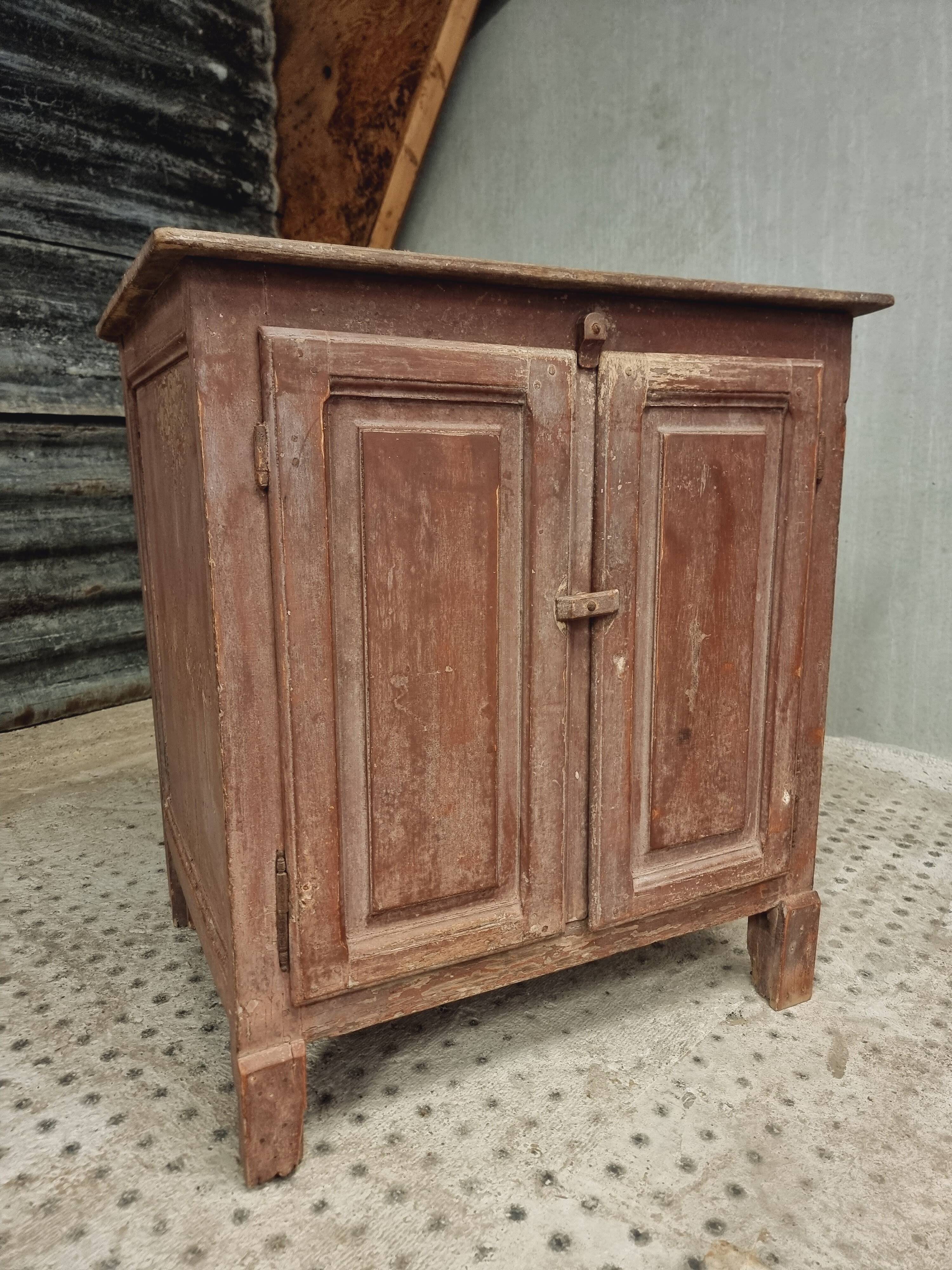 Antique cupboard sideboard ox red oak