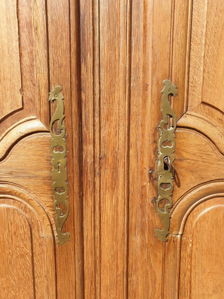 Wardrobe in oak XVIIIth