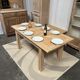 Solid oak farmhouse table