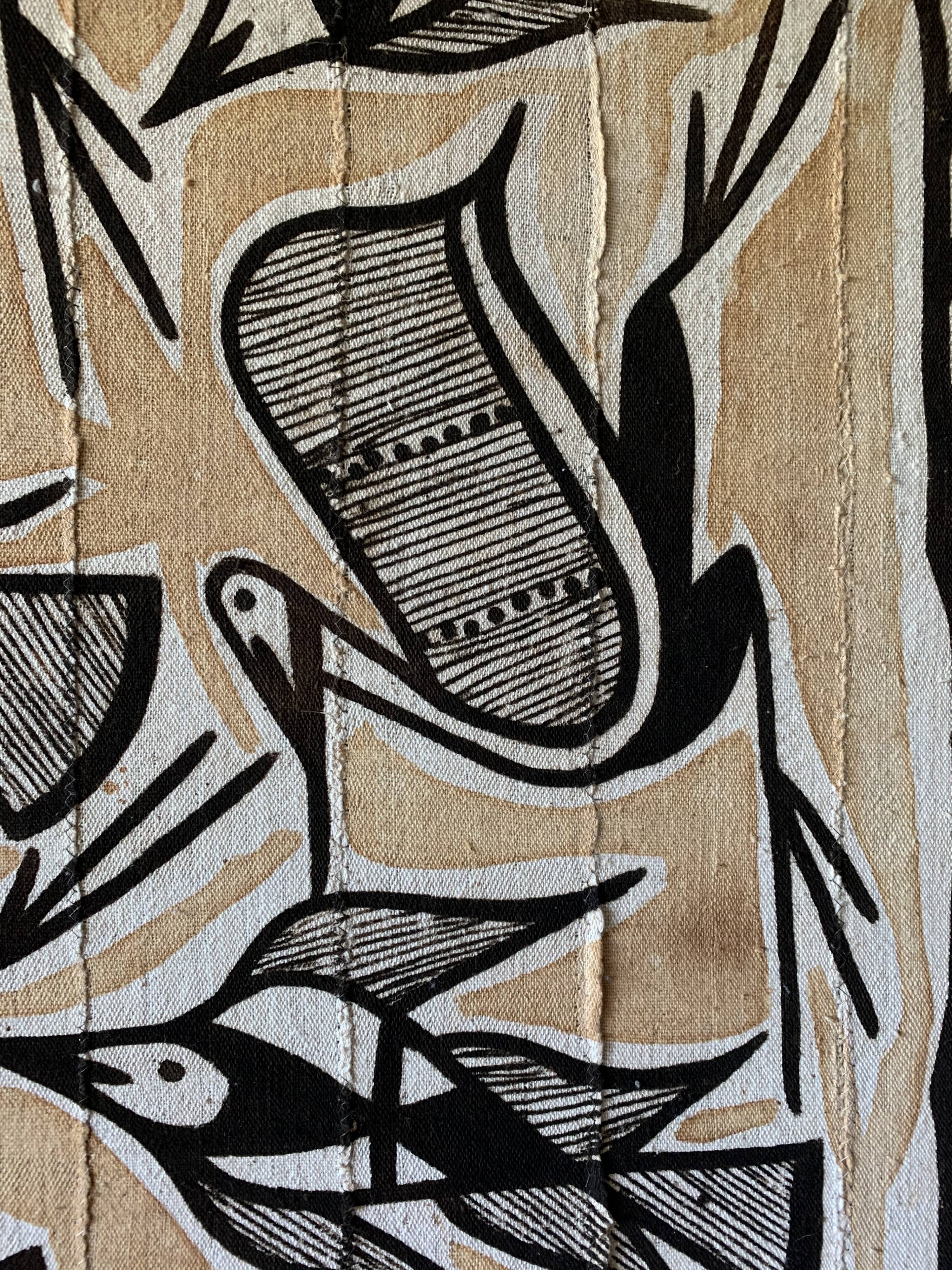 Large vintage khorogo canvas