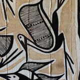 Large vintage khorogo canvas