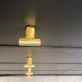 Chest of drawers restyled in black