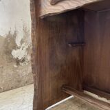 Aranjou elm brutalist desk