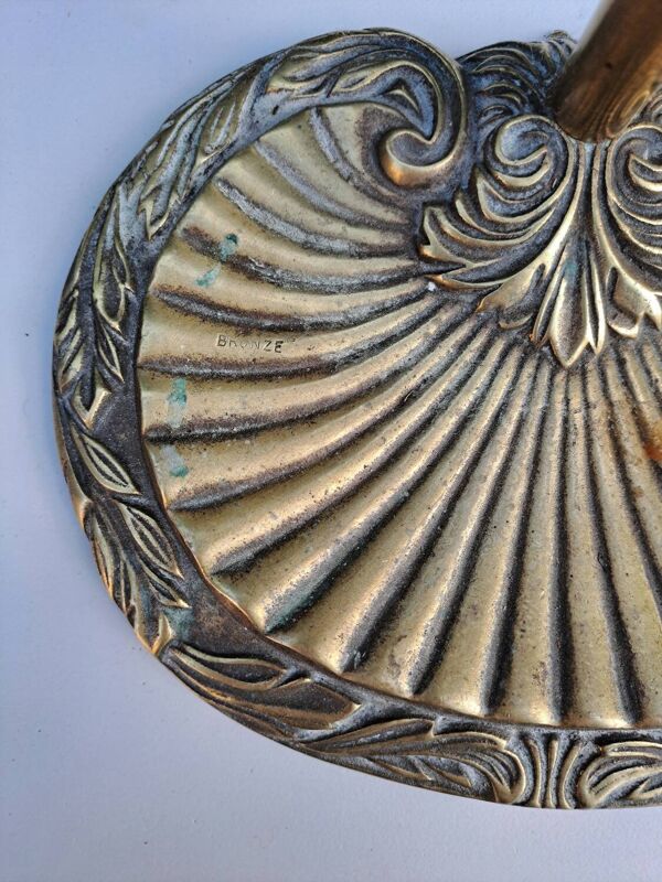 Nécessaire de cheminée en bronze