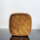 Vintage woven bamboo box - Artisanal Shanghai