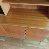 Teak storage unit