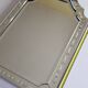 Vintage Venetian Beveled Edge Mirror with Engravings and Cabochons, 1950s, 62 x 44 cm