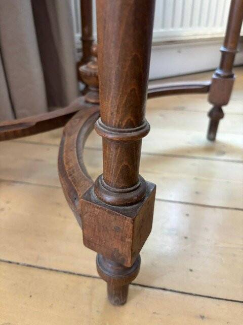 Small Louis XVI oak side table