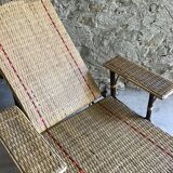 Antique chaise longue