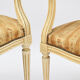 Pair of Louis XVI style armchairs
