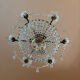 Crystal balloon chandelier from the 1960s.