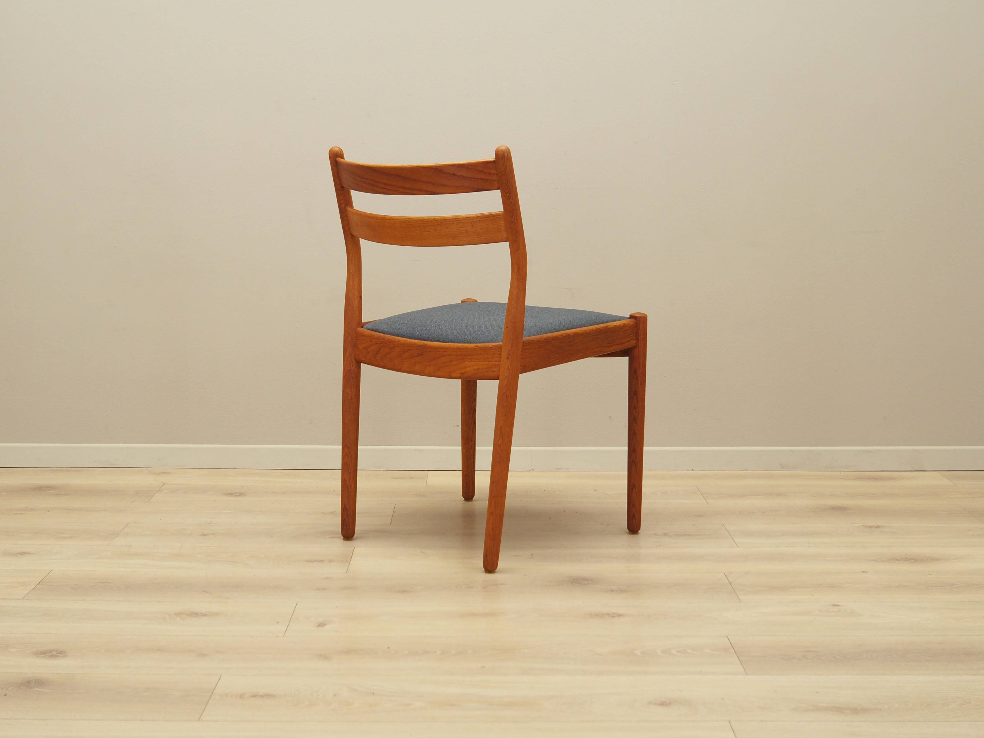 Set of six teak chairs, Danish design, 1970s, designer: Poul M. Volther