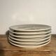 Vintage fondue plates