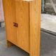 Scandinavian wardrobe with 2 sections in oak from the 1970s.
