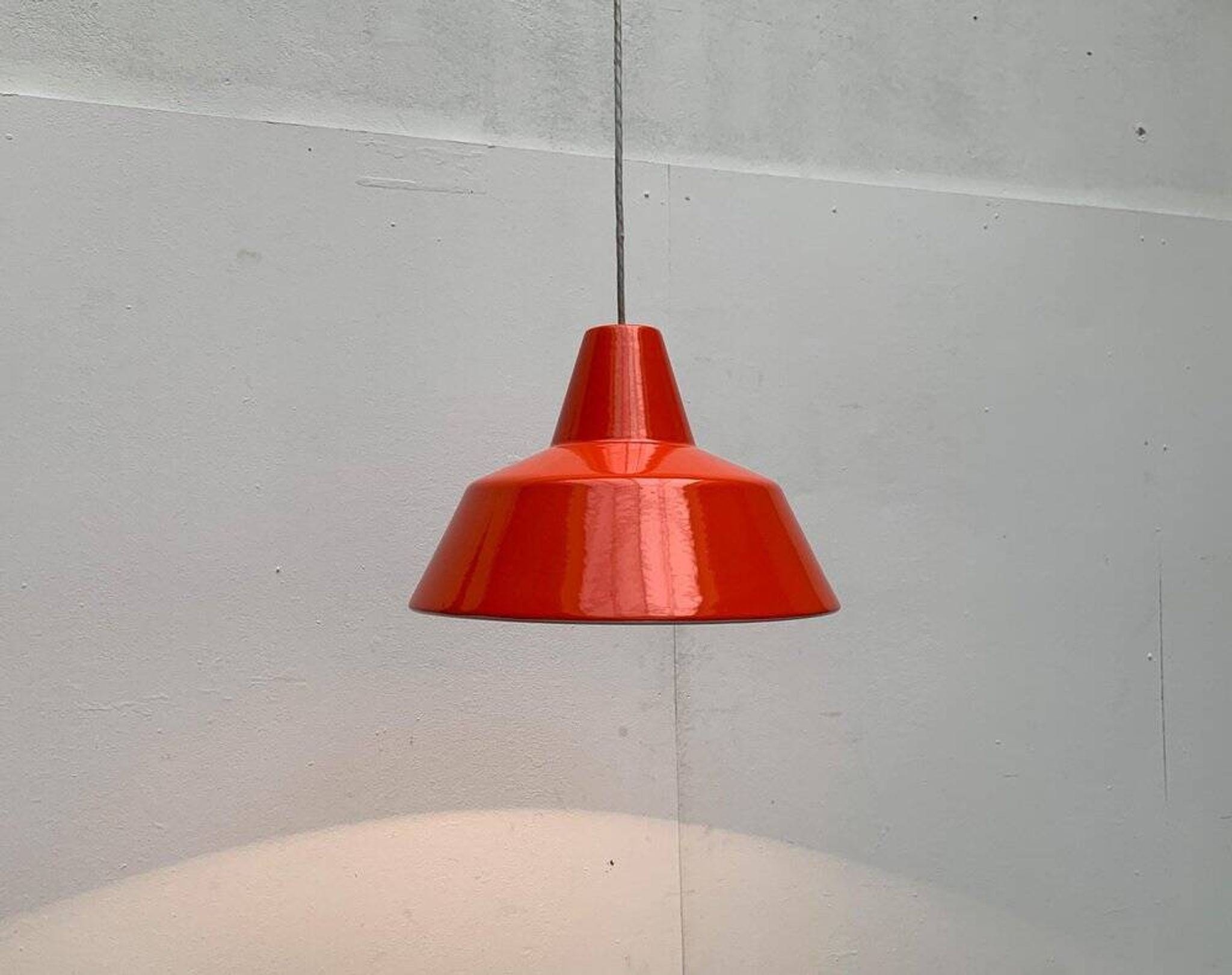 Mid-Century Danish Suspensions Emaille Amateur by Louis Poulsen, 1960s, set of 3