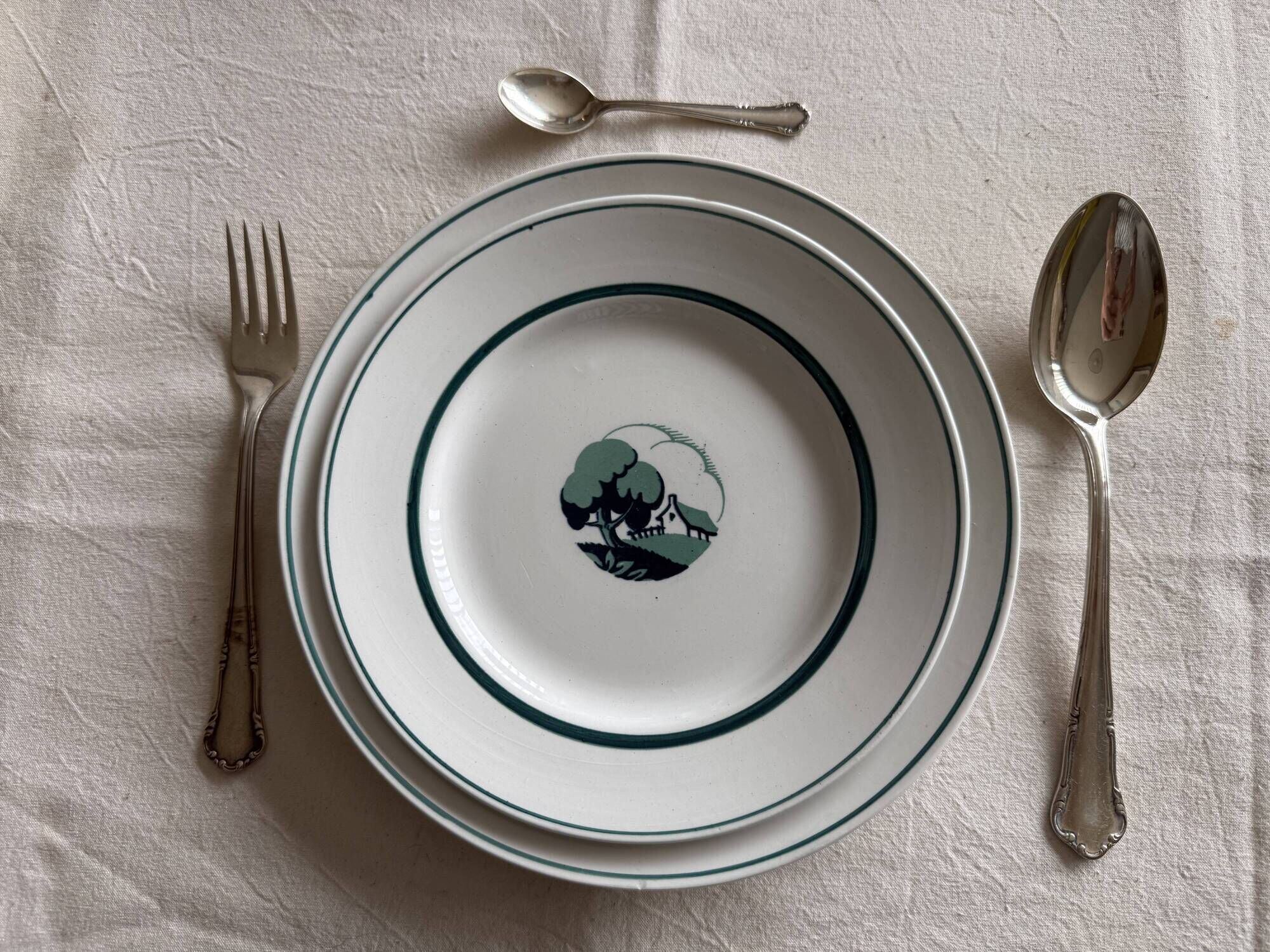Service "Arlette", Sarreguemines 25 pieces.