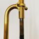 1970s adjustable BOLA brass floor or table lamp by Florian Schulz