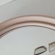 Vintage round mirror from the 60s/70s.