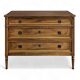 Commode de style Louis XVI en acajou