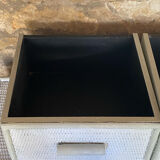 Rattan chest of drawers