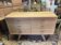 Vintage buffet Scandinavian style with tapered legs.