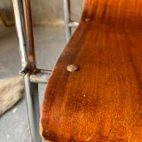 Ensemble de 6 fauteuils - Bois & métal -