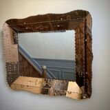 1940s smoked mirror with glazing bars