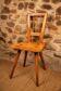 19th Century Alsatian Farm Chair, Waxed Finish