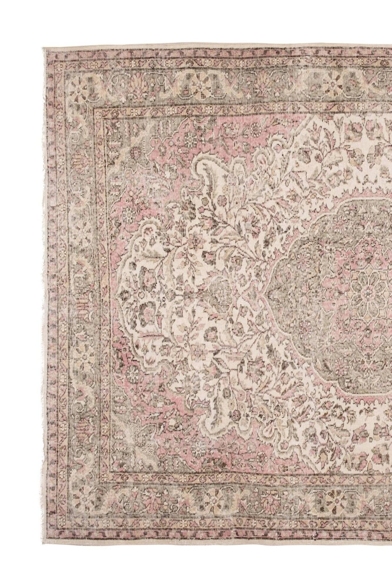 Vintage Turkish handmade rug 211x300 cm