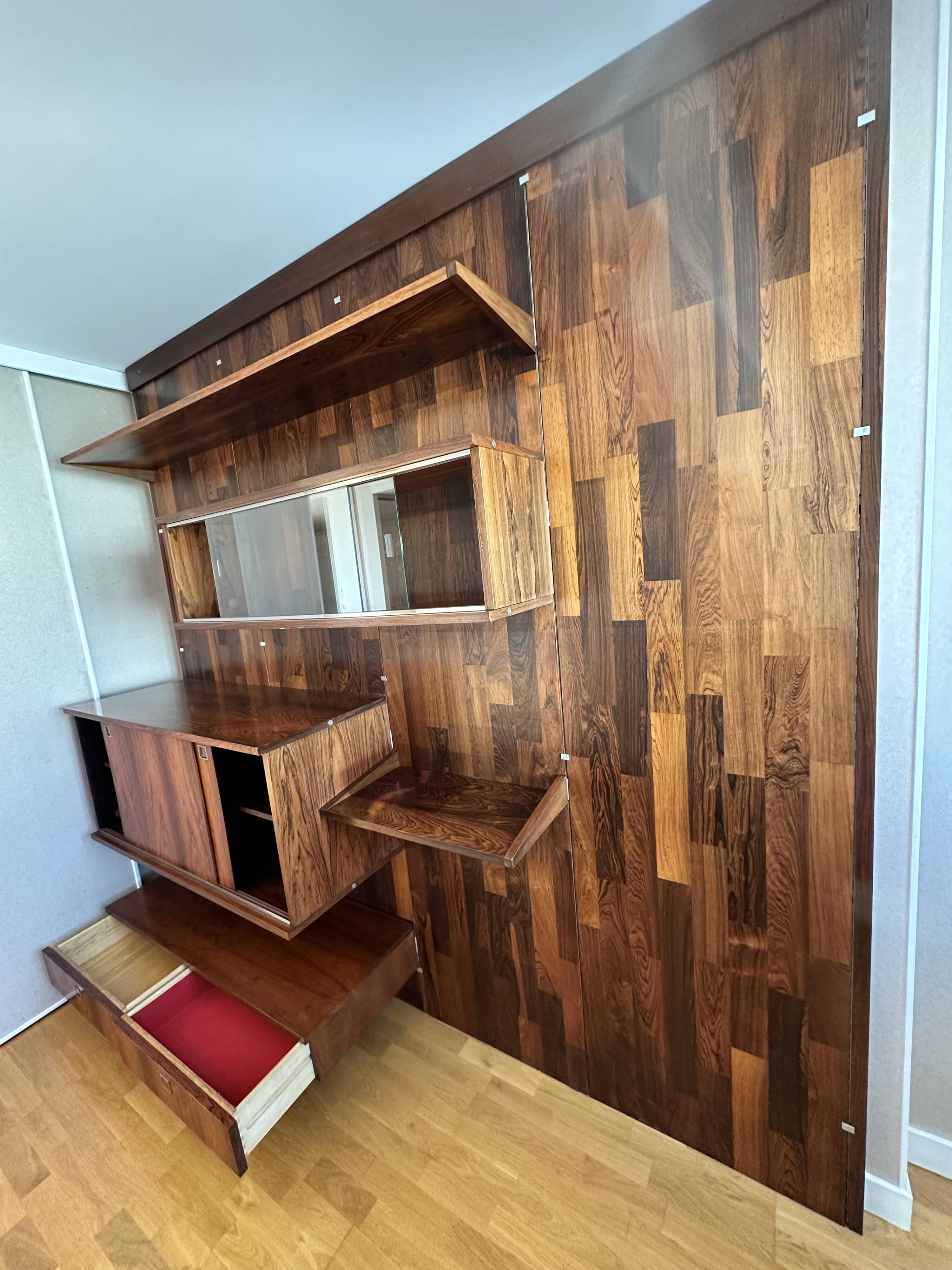 Monopoly set in Rio rosewood